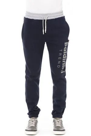 BALDININI Sweatpants, male, , Size: XL Sporty Elastic Waist Cotton Pants