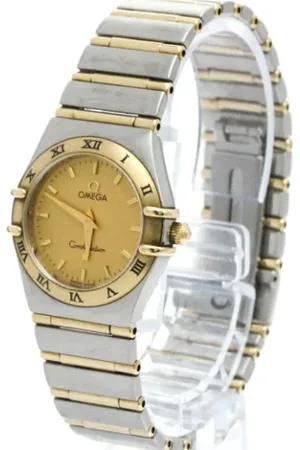 Omega Pre-owned Watches, female, , Size: ONE SIZE Pre-owned Stainless Steel watches