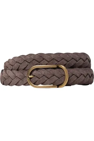 Brunello Cucinelli Belts, male, , Size: 100 CM Suede Leather Belt