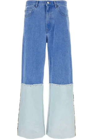 Marni Wide Jeans, male, , Size: W30 Wide-leg Denim Jeans
