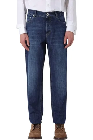 Brunello Cucinelli Slim-fit Jeans, male, , Size: 2XL Classic Jeans