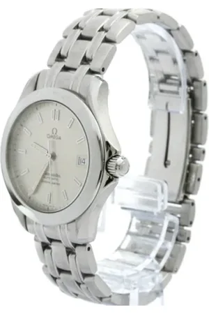 Omega Pre-owned Watches, male, , Size: ONE SIZE Pre-owned Stainless Steel watches