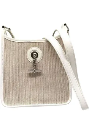 Hermès Pre-owned Cross Body Bags, female, , Size: ONE SIZE Pre-owned Canvas crossbody-bags
