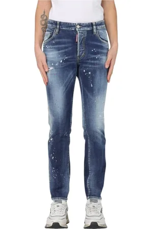 Dsquared2 Slim-fit Jeans, male, , Size: XL Cool Guy Paint Splatter Jeans