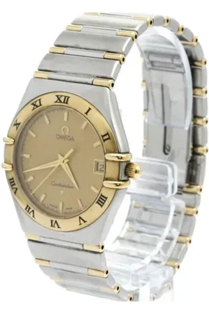 Omega Pre-owned Watches, male, , Size: ONE SIZE Pre-owned Stainless Steel watches