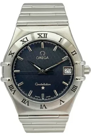 Omega Pre-owned Watches, male, , Size: ONE SIZE Pre-owned Stainless Steel watches