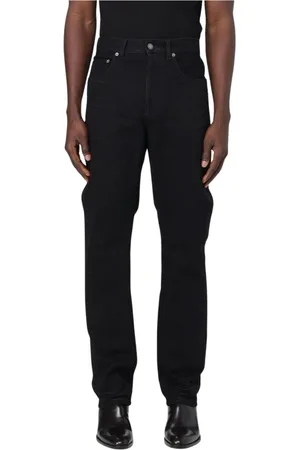 Saint Laurent Slim-fit Jeans, male, , Size: W32 Straight Leg Jeans