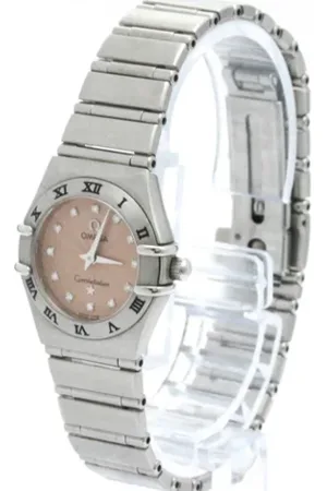 Omega Pre-owned Watches, female, , Size: ONE SIZE Pre-owned Stainless Steel watches