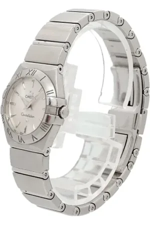 Omega Pre-owned Watches, female, , Size: ONE SIZE Pre-owned Stainless Steel watches