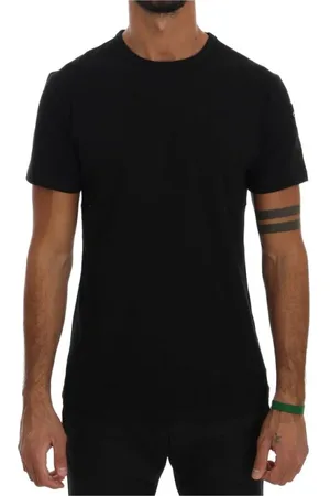 D.A. Daniele Alessandrini T-Shirts, male, , Size: S Cotton Crewneck T-Shirt