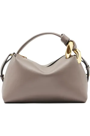 J.W.Anderson Handbags, female, , Size: ONE SIZE Taupe Top Zip Shoulder Bag