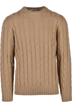 FILIPPO DE LAURENTIIS Round-neck Knitwear, male, , Size: XL Merino Wool Sweater
