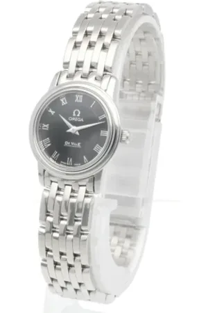 Omega Pre-owned Watches, female, , Size: ONE SIZE Pre-owned Stainless Steel watches