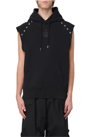 Alexander McQueen Hoodies, male, , Size: M Studded Hoodie