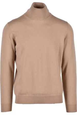 KANGRA CASHMERE Turtlenecks, male, , Size: 3XL Wool Knit Sweater