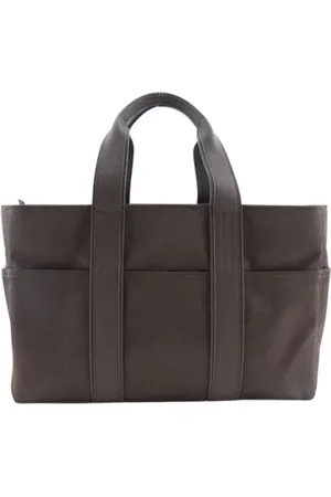 Hermès Pre-owned Tote Bags, female, , Size: ONE SIZE Pre-owned Canvas handbags