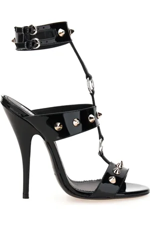 Dsquared2 High Heel Sandals, female, , Size: 10 US Patent Leather Stiletto Sandals