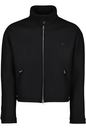 Courrèges Light Jackets, male, , Size: M Wool Bomber Jacket Unisex