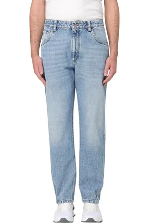 Brunello Cucinelli Slim-fit Jeans, male, , Size: W42 Relaxed Fit Jeans