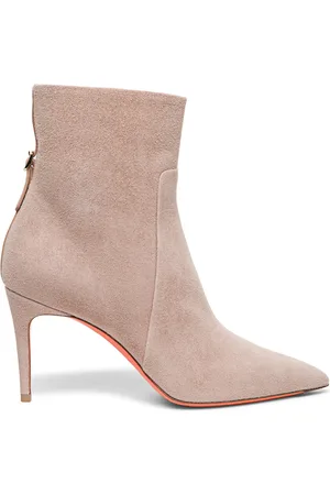 santoni Heeled Boots, female, , Size: 9 US Suede Ankle Boot