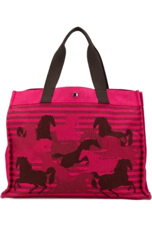 Hermès Pre-owned Tote Bags, female, , Size: ONE SIZE Pre-owned Canvas totes
