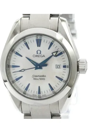 Omega Pre-owned Watches, female, , Size: ONE SIZE Pre-owned Stainless Steel watches