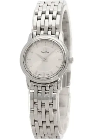 Omega Pre-owned Watches, female, , Size: ONE SIZE Pre-owned Stainless Steel watches