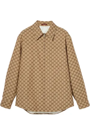 Gucci Light Jackets, male, , Size: M Jacket Stylish Addition Wardrobe