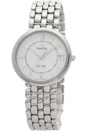 Omega Pre-owned Watches, male, , Size: ONE SIZE Pre-owned Stainless Steel watches