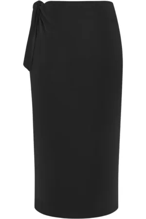 Saint Laurent Midi Skirts, female, , Size: L Elegant Skirt