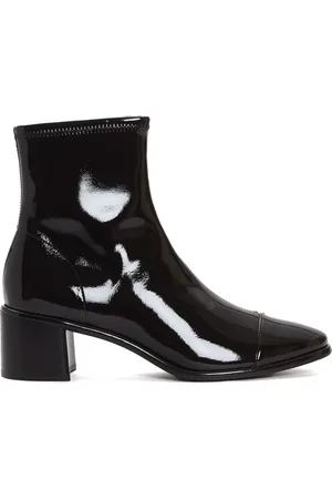 Tory Burch Heeled Boots, female, , Size: 8 1/2 US Cap-Toe Heel Ankle Boot