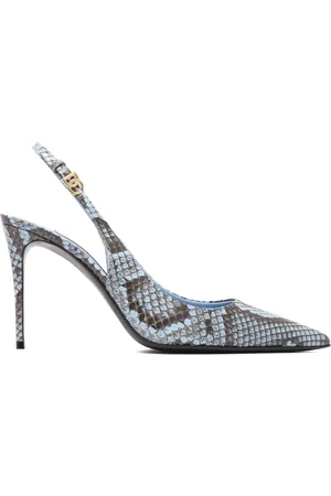 Dolce & Gabbana Pumps, female, , Size: 8 US Python Slingback with Heel