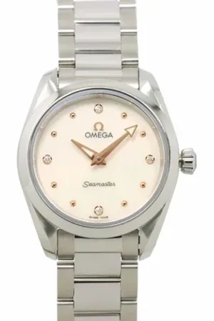 Omega Pre-owned Watches, female, , Size: ONE SIZE Pre-owned Stainless Steel watches