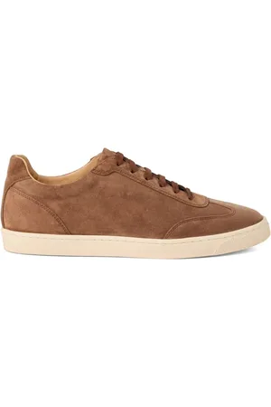 Brunello Cucinelli Sneakers, male, , Size: 8 US Suede Sneakers