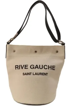 Saint Laurent Pre-owned Shoulder Bags, female, , Size: ONE SIZE Pre-owned Canvas handbags