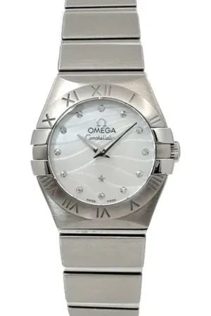 Omega Pre-owned Watches, female, , Size: ONE SIZE Pre-owned Stainless Steel watches