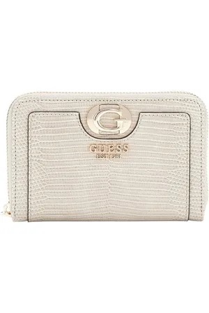 Guess Wallets & Cardholders, female, , Size: ONE SIZE Orlina SLG Medium Zi Taupe Wallet