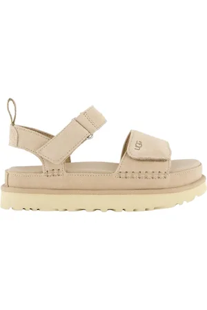 UGG Flat Sandals, female, , Size: 9 US Goldenstar Sandal for Women