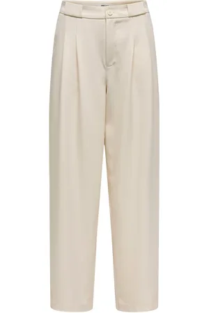 ONLY Tapered Trousers, female, , Size: L Wide Leg Pants Women