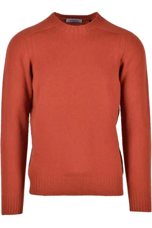 Gran Sasso Round-neck Knitwear, male, , Size: M Wool Sweater