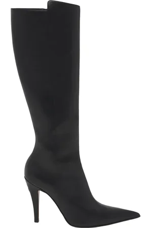 Alexander McQueen Heeled Boots, female, , Size: 9 US Leather Woman Shoes
