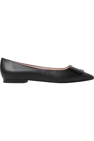 Roger Vivier Ballerinas, female, , Size: 7 US Elegant Ballet Flats with Buckle Detail