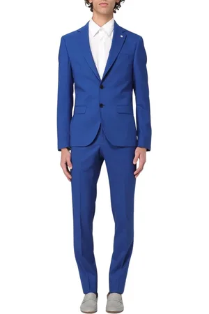 Manuel Ritz Single Breasted Suits, male, , Size: XL Blazer Slim Fit Suit