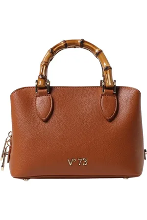 V°73 Handbags, female, , Size: ONE SIZE Elegant Bamboo Handle Satchel Bag