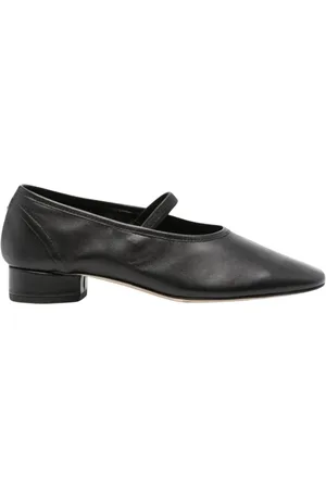 Aeyde Pumps, female, , Size: 8 1/2 US Leather Mary Jane Flats