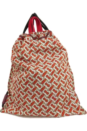 Burberry Pre-owned Backpacks, female, , Size: ONE SIZE Pre-owned Nylon burberry-bags