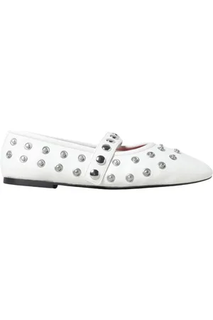 Stella McCartney Ballerinas, female, , Size: 8 US Studded Ballerina Flats