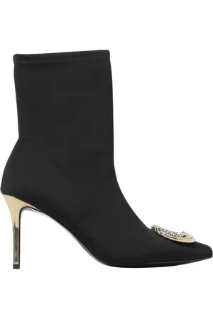 Roberto Cavalli Heeled Boots, female, , Size: 6 US Stylish Flat Ankle Boots