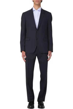 LARDINI Single Breasted Suits, male, , Size: M Elegant Black Two-Piece Suit