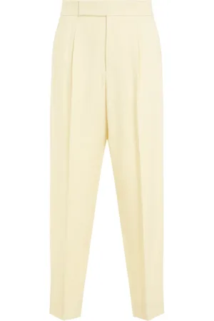 FEAR OF GOD Suit Trousers, male, , Size: S & Orange Wool Trousers